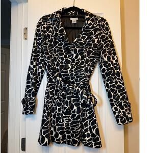 Luii Animal Print Coat Size Medium